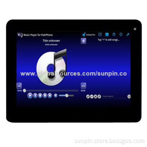 Ultra-thin cool 8-inch Dual Core Android tablet PC w/ dual camera, Wi-Fi OTG support,made in China